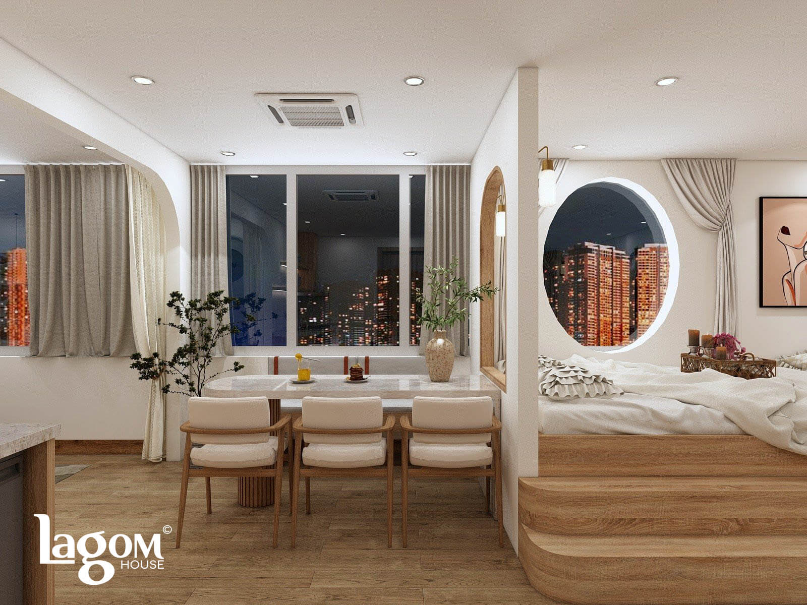 Tiến hành thiết kế, thi công homestay