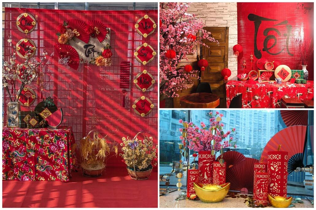 Không trang trí ngày Tết với quá nhiều phụ kiệm rườm rà